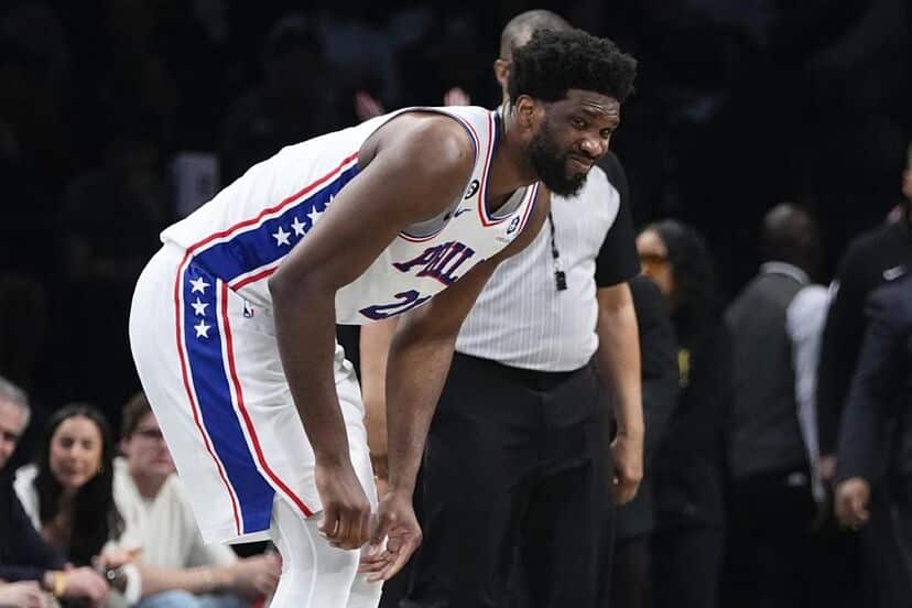 76ers’ Joel Embiid admits he’s ‘not as dominant’ with knee injury limiting his game