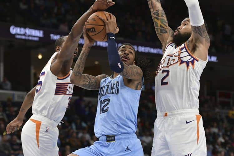 Grizzlies-Suns produced highest scoring game of the season with combined 299 points