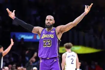 LeBron James Lakers pic