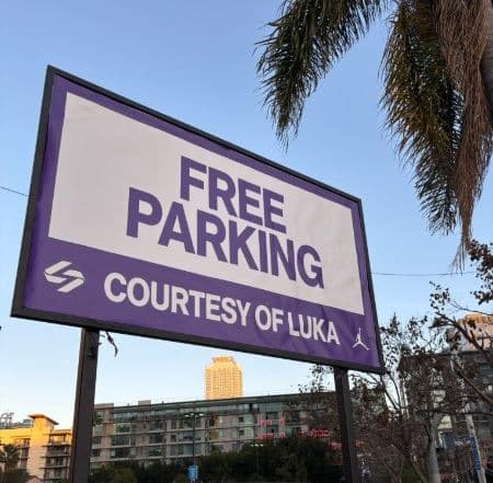 Luka Doncic Gifted Lakers Fans Free Parking For Mavericks Game