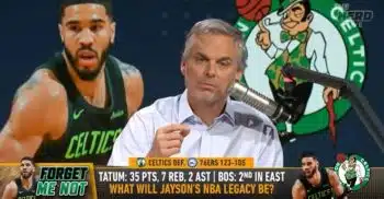 Colin Cowherd Gives Celtics Jayson Tatum Nickname 'The Password' Because He's Commonly Forgotten