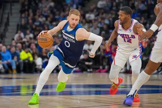 NBA: Philadelphia 76ers at Minnesota Timberwolves