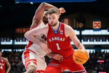 NCAA Basketball: Arizona at Kansas