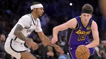 Nets vs. Lakers pic