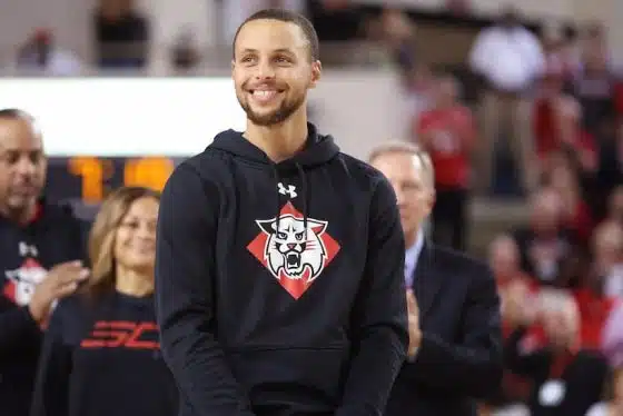 Steph Curry Davidson pic