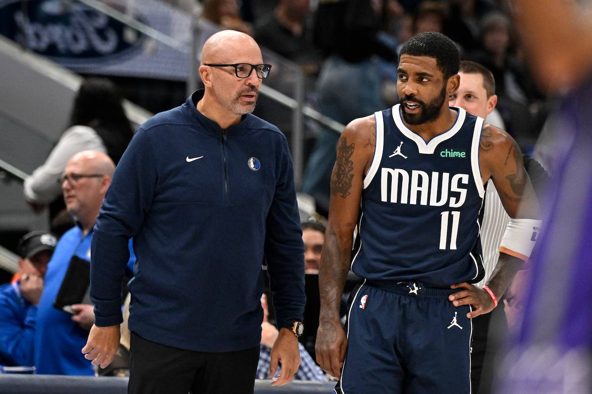 Jason Kidd Dismisses Kyrie Irving Injury Link To Playing Time