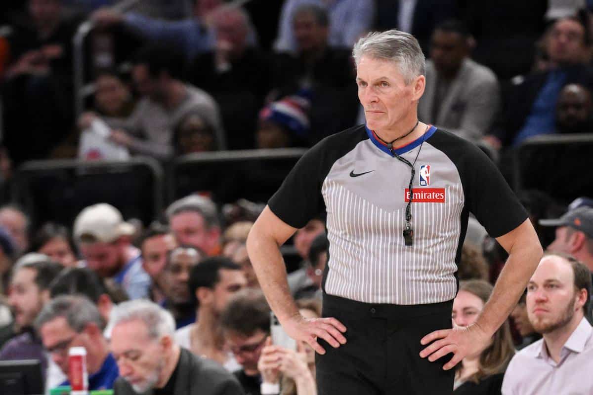 NBA Referee Scott Foster Out Indefinitely With Calf Injury