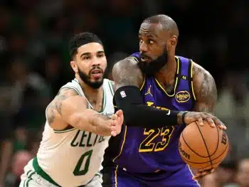 Celtics-Lakers becomes most watched