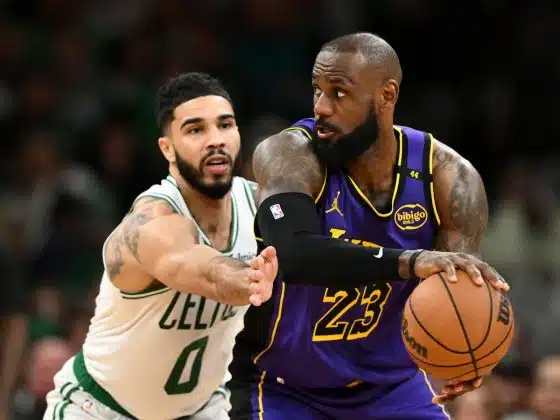 Celtics-Lakers becomes most watched